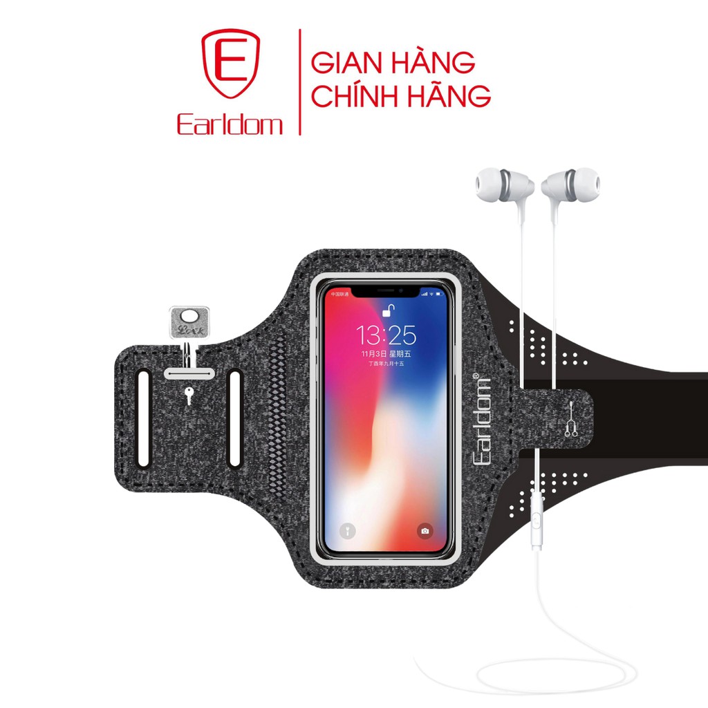 Đai thể thao nhiều màu cực nhẹ chắc chắn có đệm xốp êm gồm 1 túi đựng điện thoại, 1 khe cài tai nghe và 1 khe đựng chìa