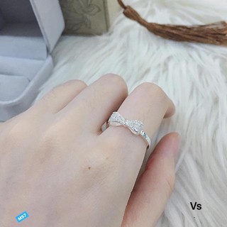 Bạc chuẩn. 💥💥sập giá nhẫn nơ nữ bạc ta 925