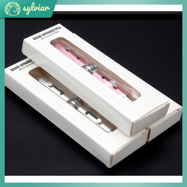 [sylviar] Bút Bi Dạng Con Quay Bằng Kim Loại Quà Tặng Cho Người Lớn Trẻ Em