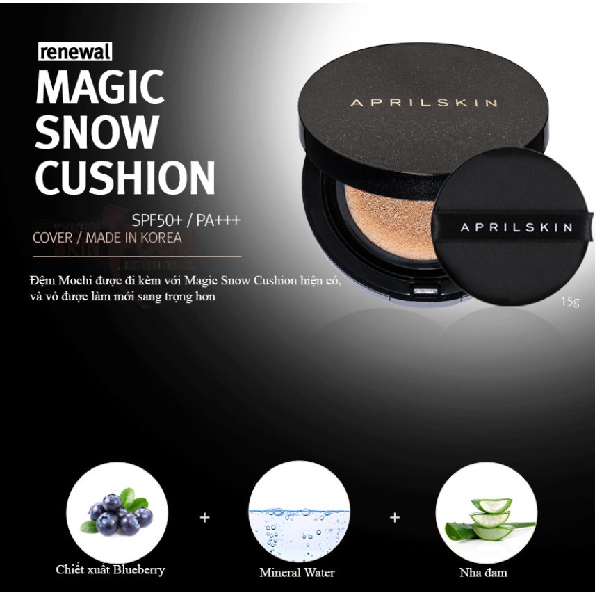 Phấn nước April Skin Magic Snow Cushion | BigBuy360 - bigbuy360.vn