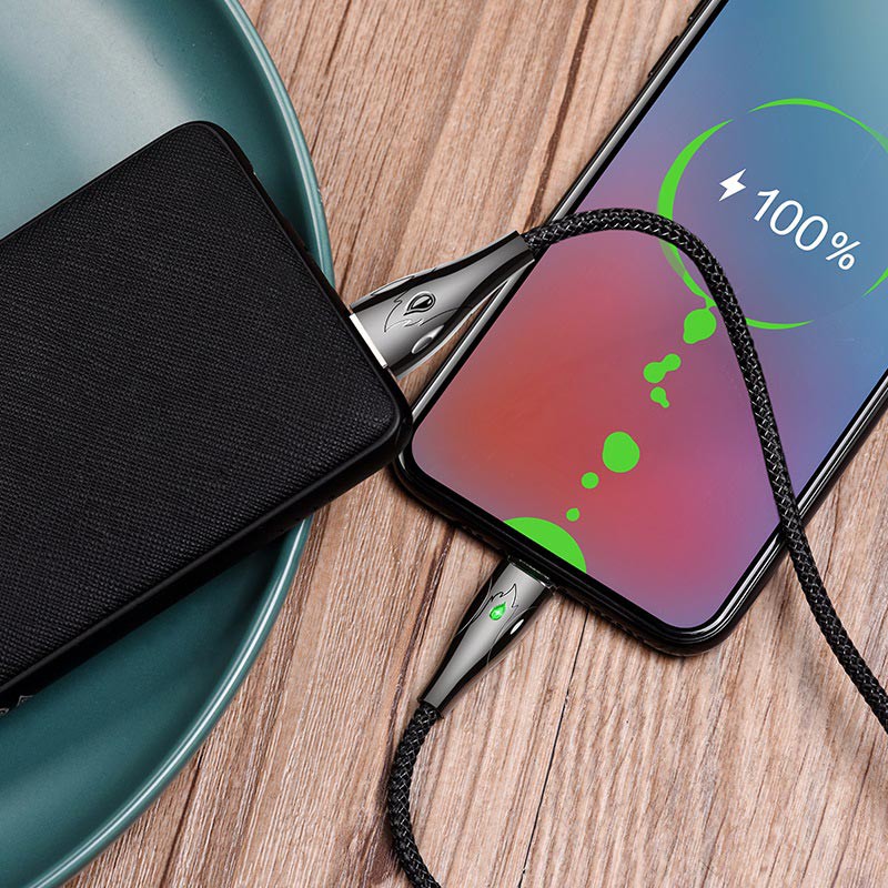 Cáp Sạc Nhanh MICRO USB Hoco U75 Đầu Nam Châm Hít Dài 1.2M Cho Android - BH 1 Năm - Hưng Long PC