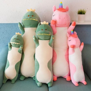 Gấu bông gối ôm khủng long 80cm