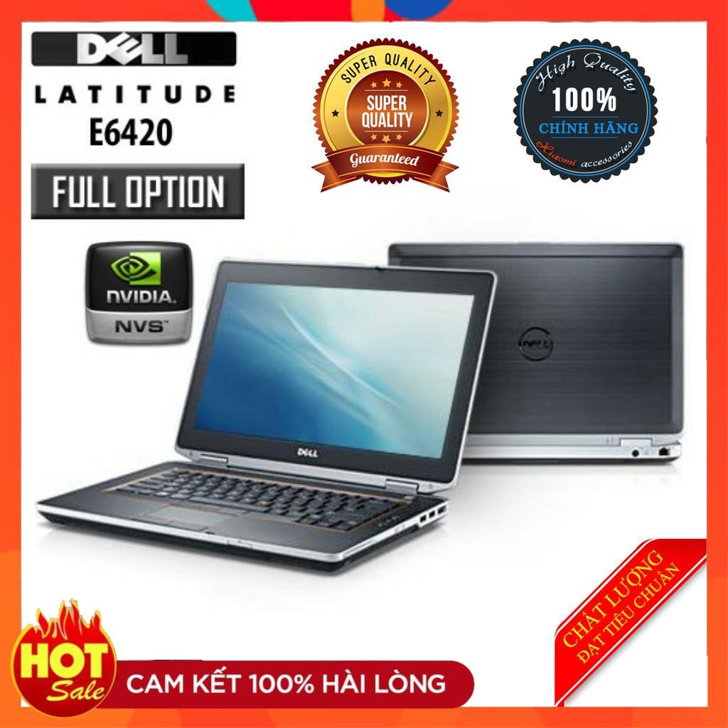 [Chính Hãng]Laptop Dell latitude E6420 Core i5 2520M Ram 4G ổ cứng HDD 250G or SSD 128G cực khỏe chơi game,VP,giải trí