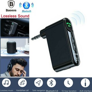 Bộ Bluetooth Receiver Kết nối với ô tô thương hiệu Baseus WXQY-01 (Màu đen)- Bảo hành 6 tháng