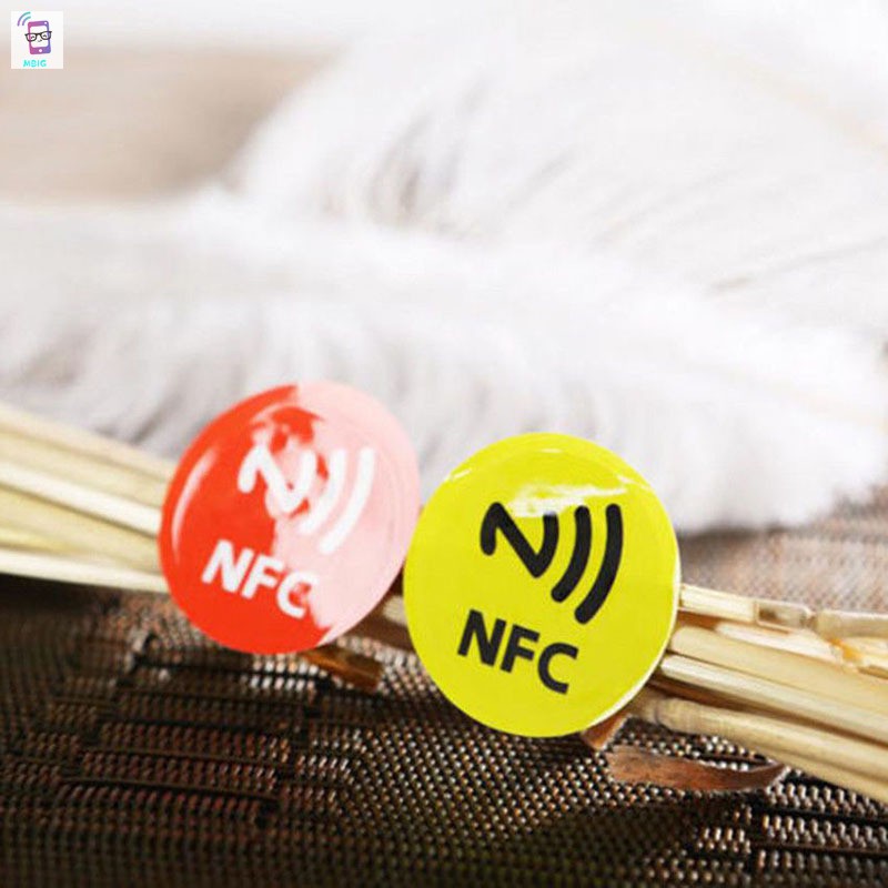 Nhãn Dán Chip Thông Minh mg Nfc 144 Byte 13.56mhz Cho Điện Thoại Di Động