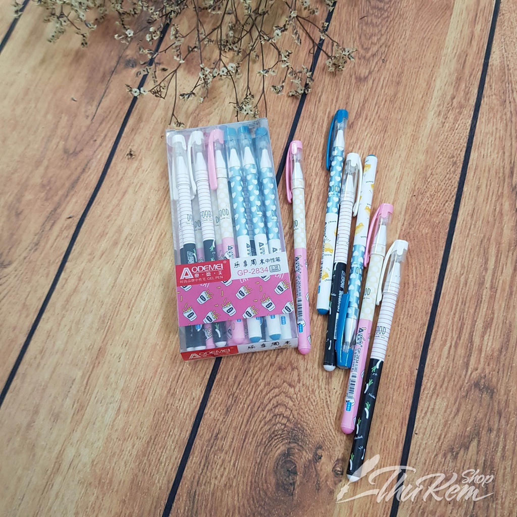 Bút gel hoa nhí/ bút gel ngòi mảnh GP-2834