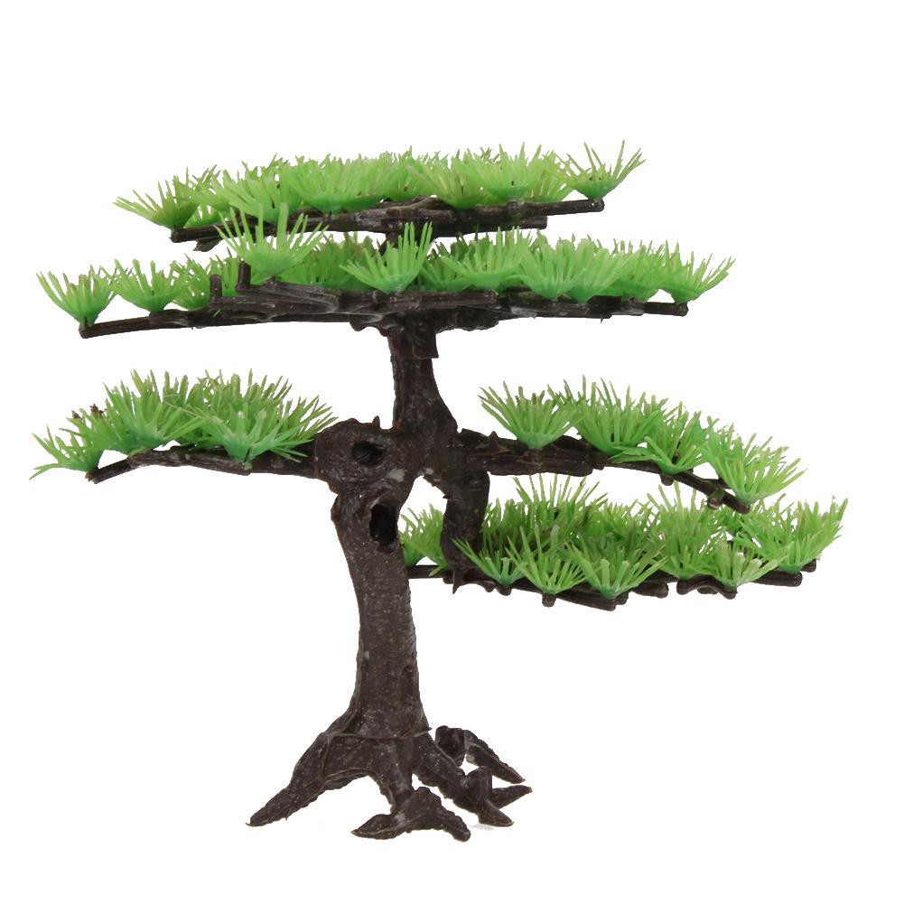 🐬🐬 Cây Bonsai giả trang trí bể cá cảnh - hồ cá mini để bàn - tạo cảnh quan cho bể cá