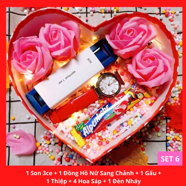 Combo quà tặng 20-10 , 8-3 , Sinh Nhật Tặng bạn Gái Mẹ quà tặng ý nghĩa