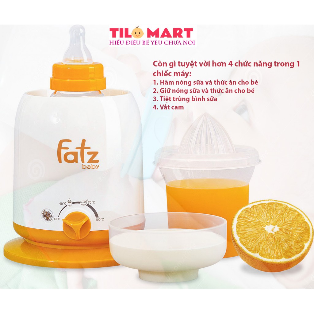 Máy hâm sữa/ Tiệt trùng bình sữa Fatz FB3002SL