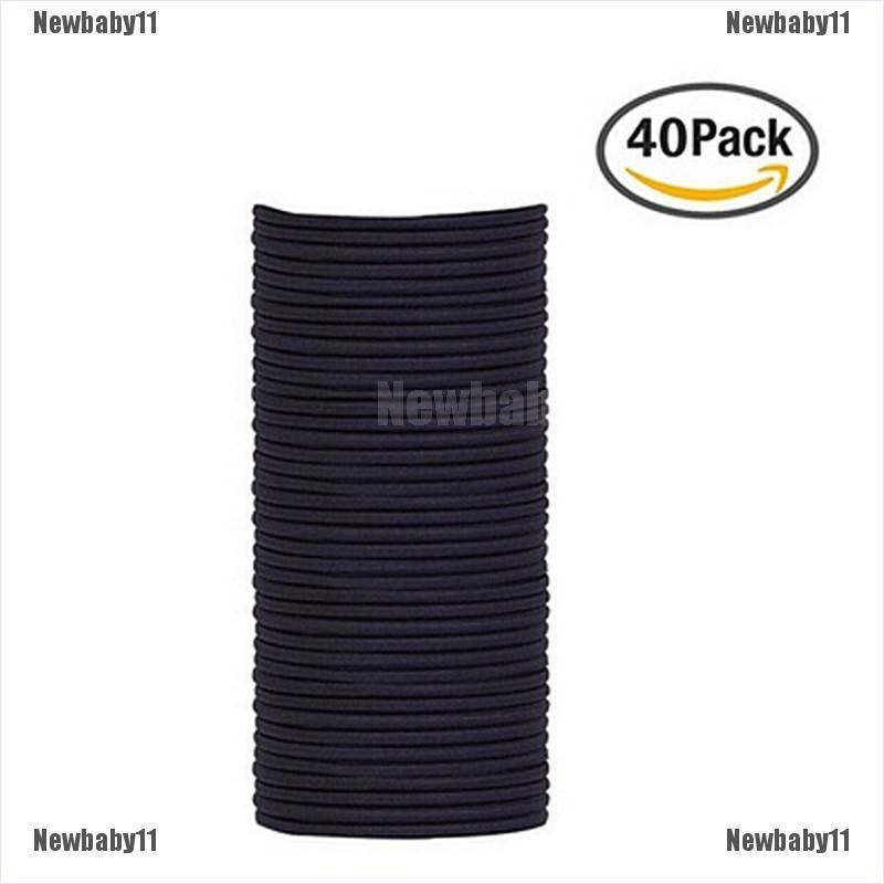 Set 40 dây buộc tóc co giãn xinh xắn cho nữ