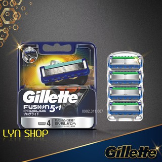 Lưỡi dao cạo râu Gillette Fusion 5+1 Proglide
