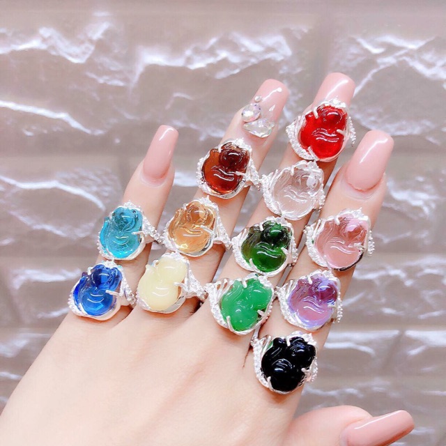 Nhẫn hồ ly bạc