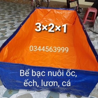 Bể Bạt Nuôi lươn, Ếch, ốc đủ kích thước