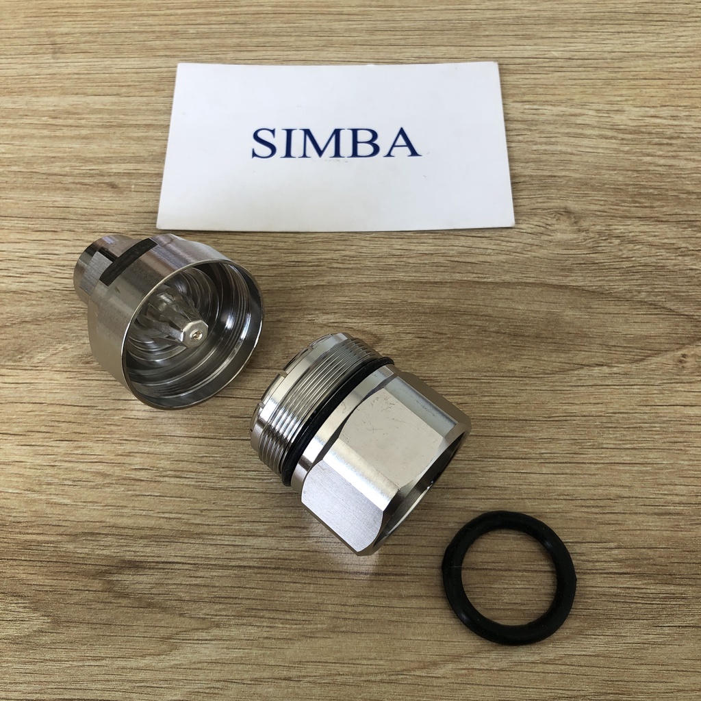 1 cái đầu nối  IBS Connector N-male thẳng cho cáp feeder 7/8, NM-7/8''L Hảng Hengxin, hàng nhập khẩu loại tốt