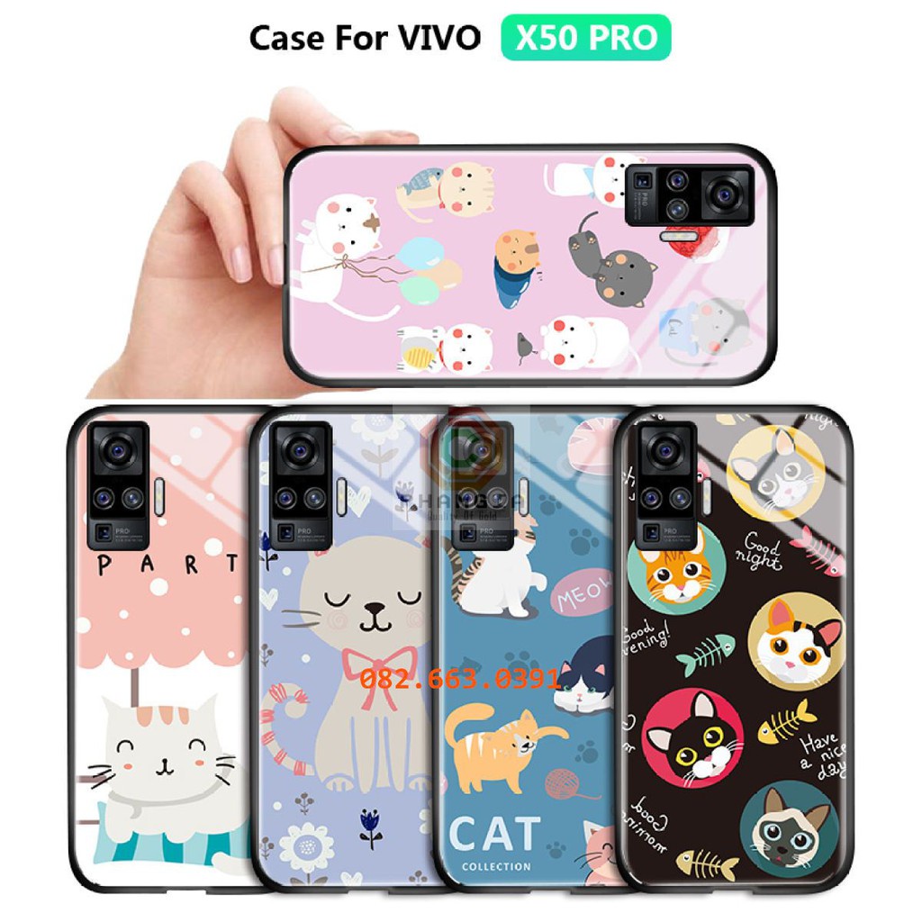 Ốp lưng Vivo X50 pro dẻo in hình hoạt hình siêu sắc nét