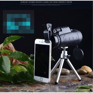 Ống Nhòm Chụp Ảnh Điện Thoại chân tripod đen