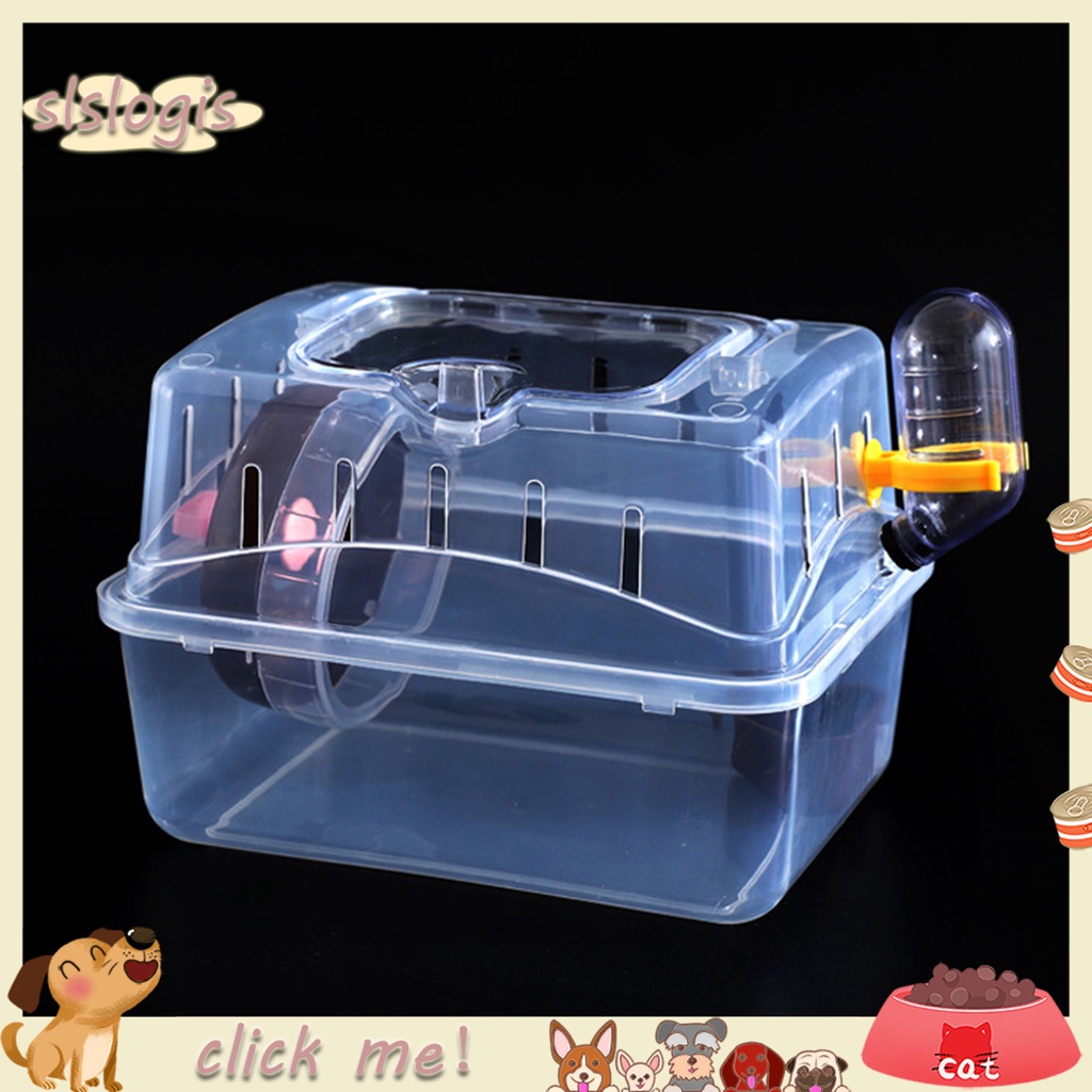 Hộp đựng thú cưng di động thoải mái cho chuột hamster/thỏ