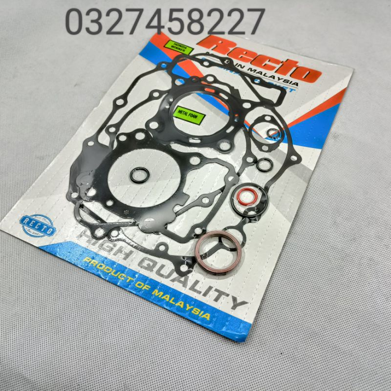 Bộ ron, gioăng phốt máy đen quylat xe Winner 150 Recto