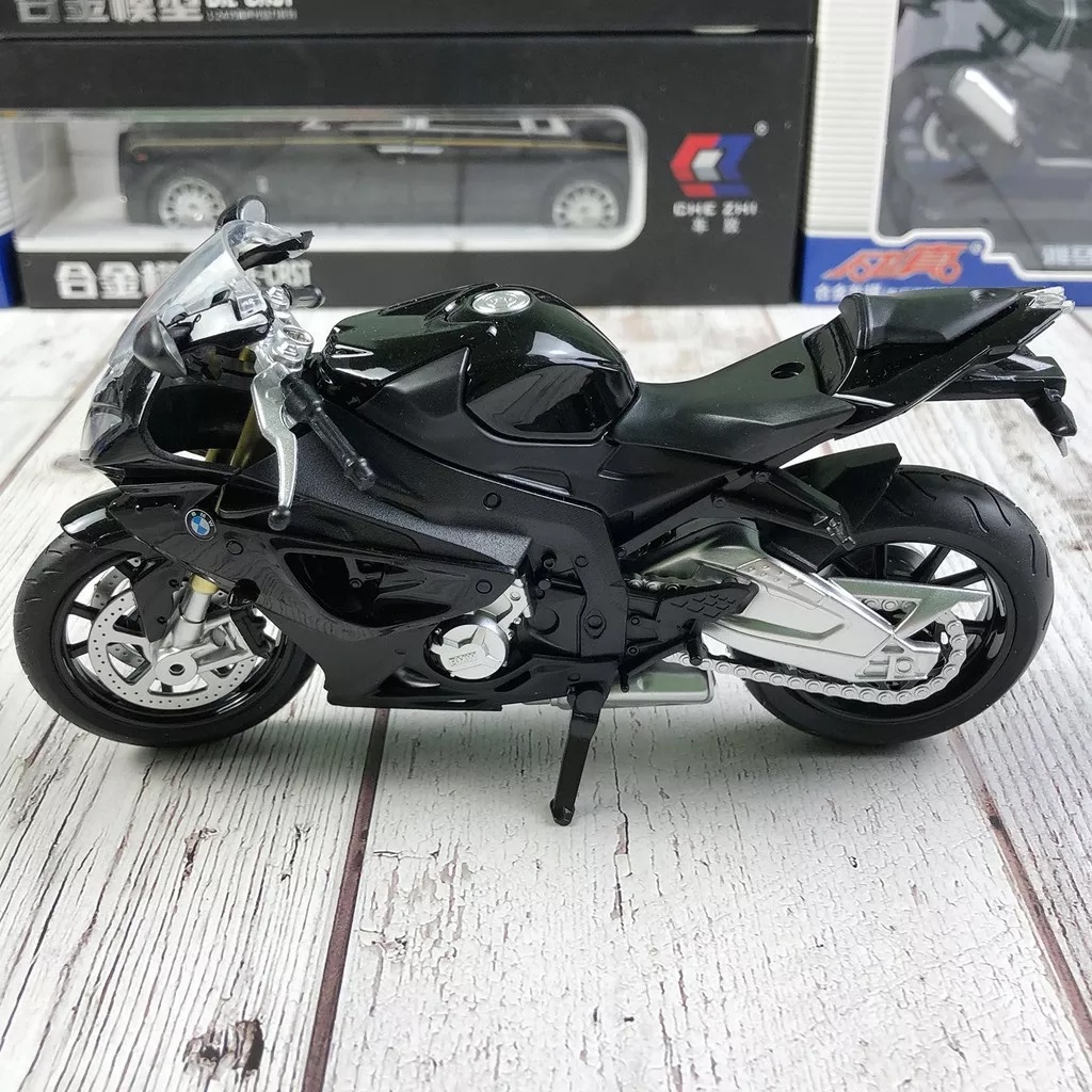 Mô hình xe motor phân khối lớn BMW S1000R tỉ lệ 1:12