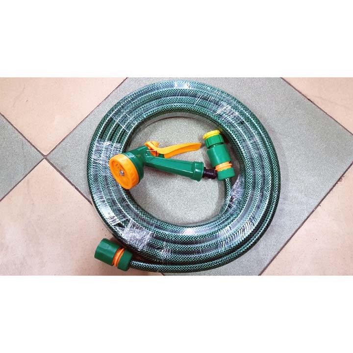 Bộ vòi tưới cây và rửa xe đa năng 10m