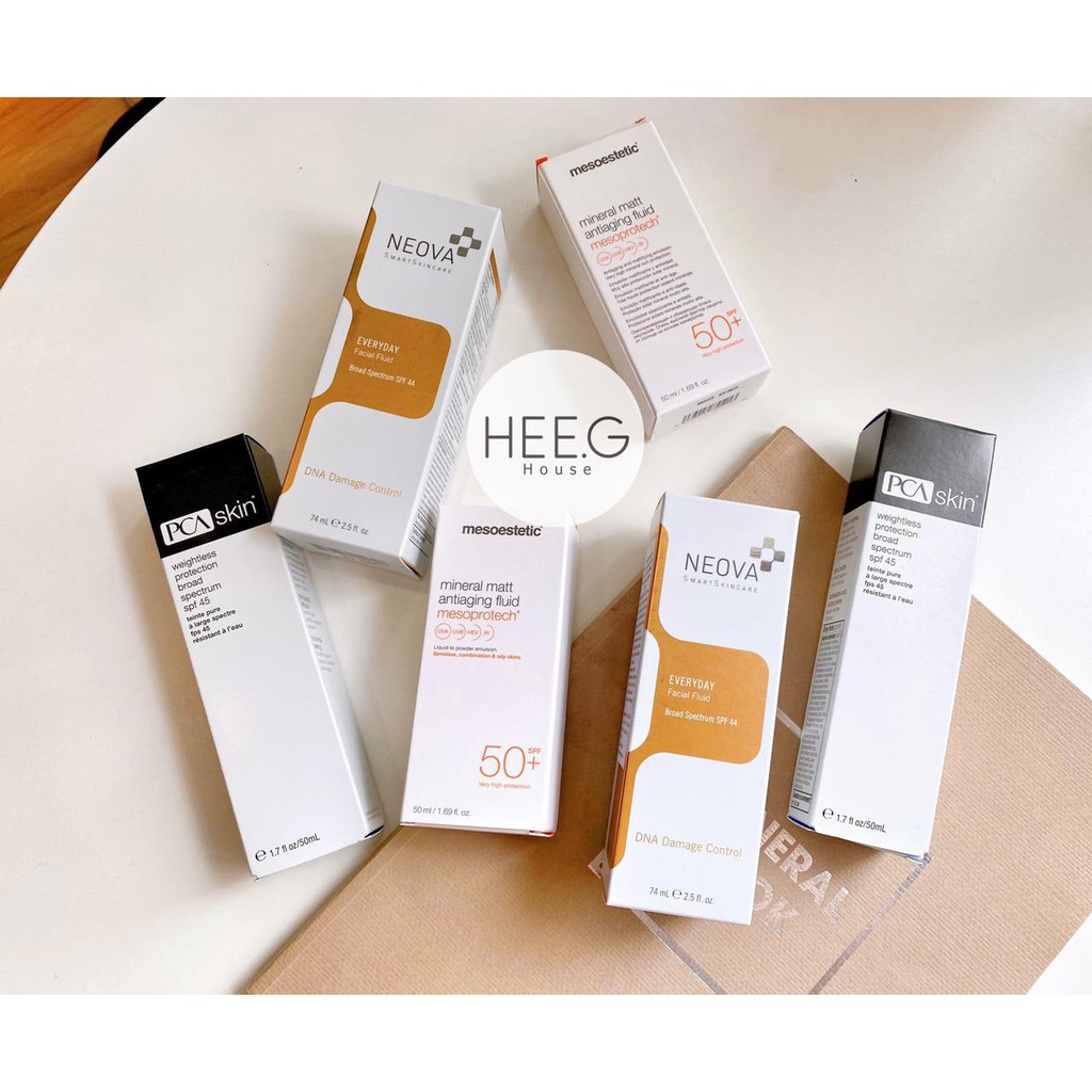 Nhũ tương chống nắng MESOESTETIC mineral matt antiaging fluid SPF 50+