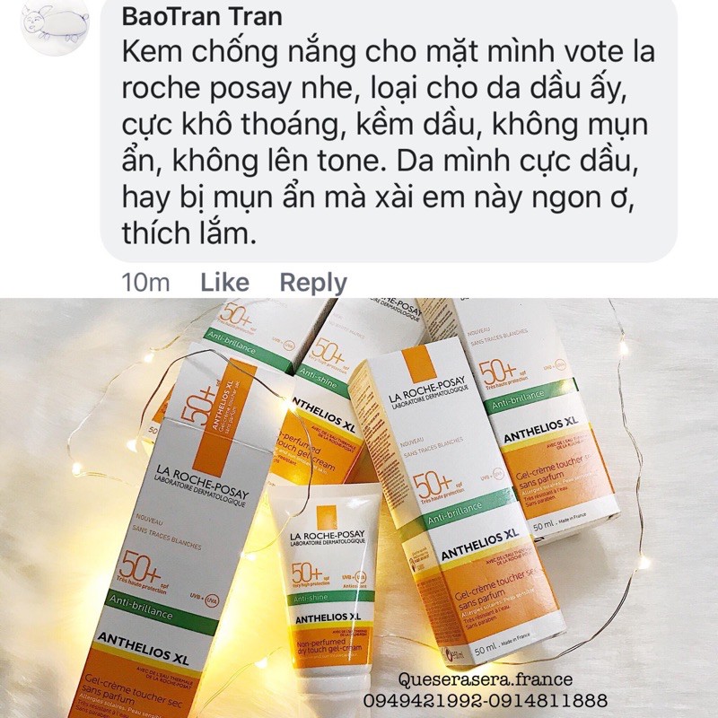 Kem chống nắng LRP Anthelios xanh | BigBuy360 - bigbuy360.vn