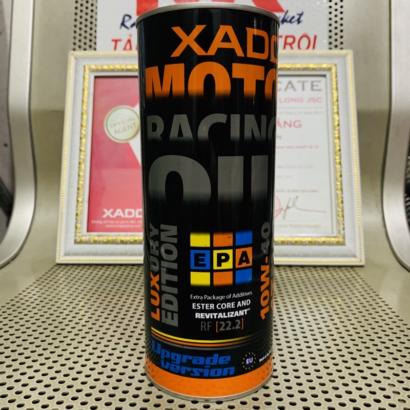 Thùng 12 Lon Xado Racing 10W-40 Chỉ Nhận Ship Hoả Tốc TP-HCM