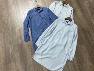 Đầm sơ mi denim F21