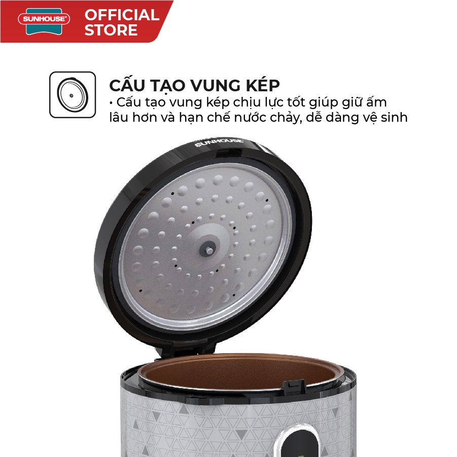 Nồi Cơm Điện 3L SUNHOUSE SHD8305