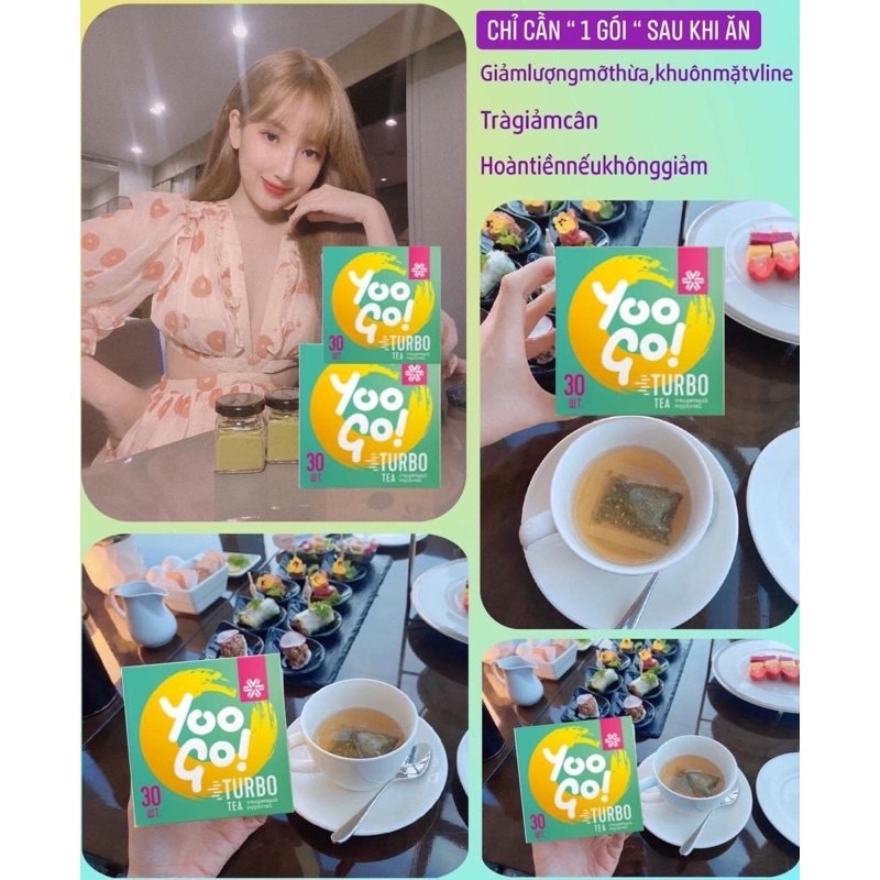 Trà thảo mộc Yoo Go Turbo Tea chuẩn Nga giảm cân giữ dáng