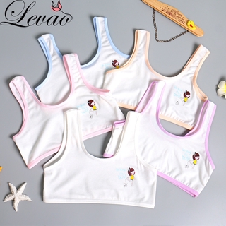 [Mã FASHIONFREE10 giảm 10K đơn 20K] Áo Ngực Thể Thao Cotton Cho Bé Gái Dậy Thì
