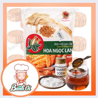 Set làm vỏ bánh trung thu nướng - nguyên liệu làm vỏ bánh trung thu nướng