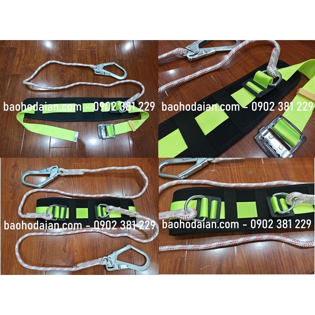 Dây đai nịt bụng móc thép đệm lưng dây nịt bụng (dây thừng)
