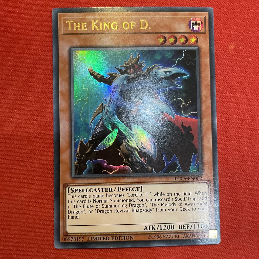 [EN][Thẻ Bài Yugioh Chính Hãng] The King Of D.