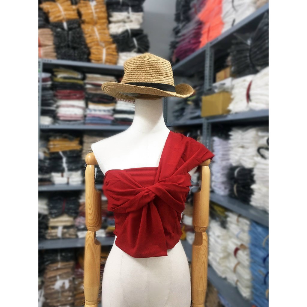 Áo kiểu đắp nơ xinh xắn xinh xinh