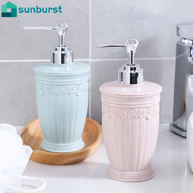 (Hàng Mới Về) Bình Đựng Xà Phòng 3d Dung Tích 400ml Tiện Dụng