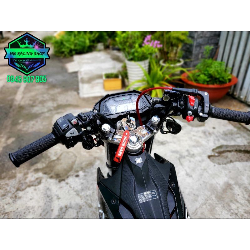 Full Cùm Ducati Cùm Tăng TZM Cho Satria Raider Sonic Exciter Bấm Sẵn Giắc.NB Racing Shop