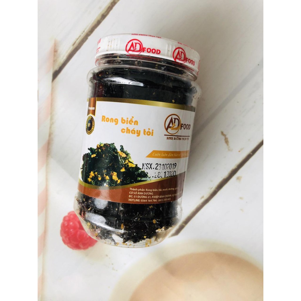 7 HŨ RONG BIỂN CHÁY TỎI NHÀ LÀM (hũ 20g)