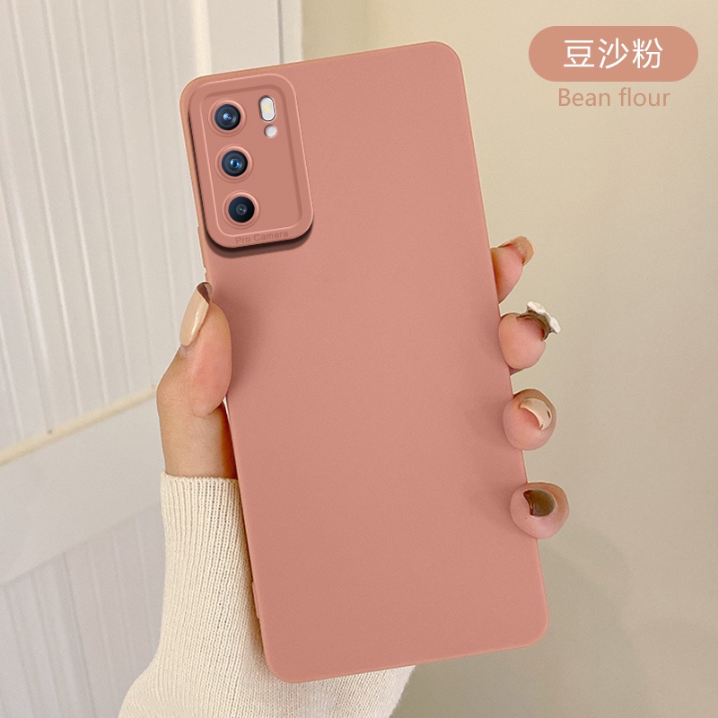 Ốp Điện Thoại Silicone Mềm Màu Kẹo Cho OPPO Reno 8T 8Z 7Z 7 6Z 6 5 Pro 5Z Reno8 T Reno6 Z Reno6 2021 4G 5G 2023