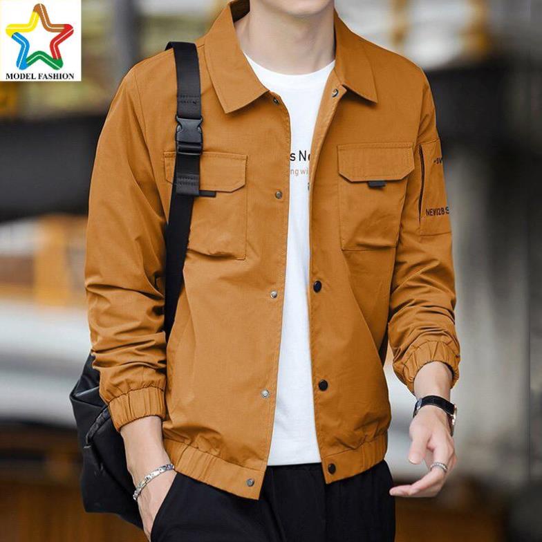 Áo khoác kaki bomber 2 lớp cao cấp PHL Fashion bk19