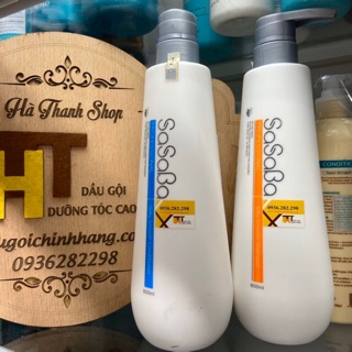Gội xả Sasaba mẫu mới 800ml