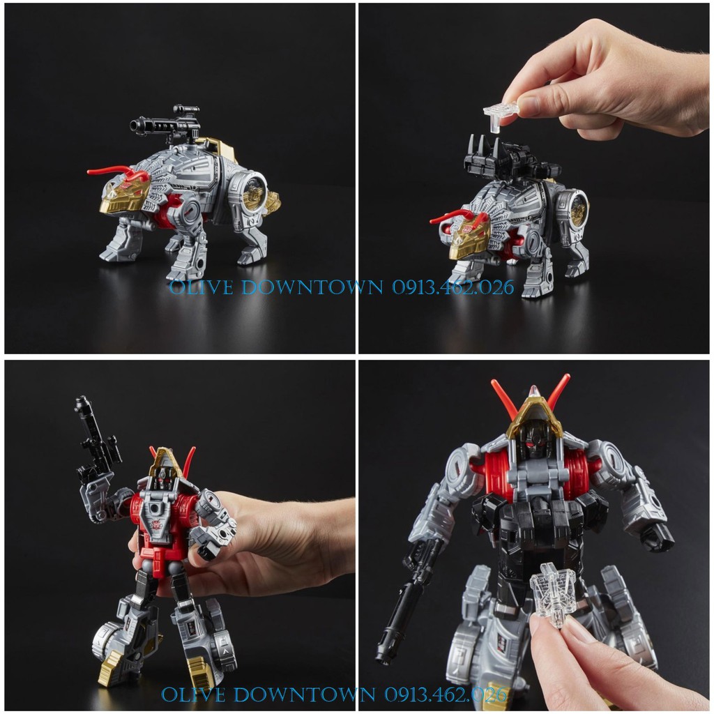 🔋 Dinobot SLUG đầy đủ phụ kiện - Transformers Power of The Primes