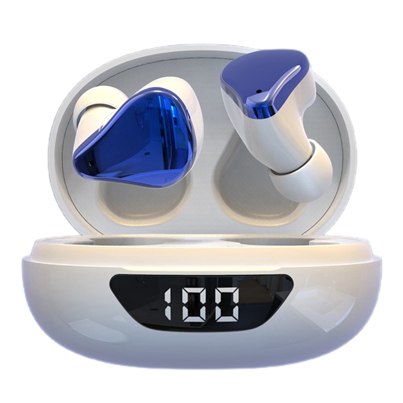 Tai Nghe zzz Bluetooth Không Dây IPX 6 Hai Kênh Có Đèn LED Thông Minh