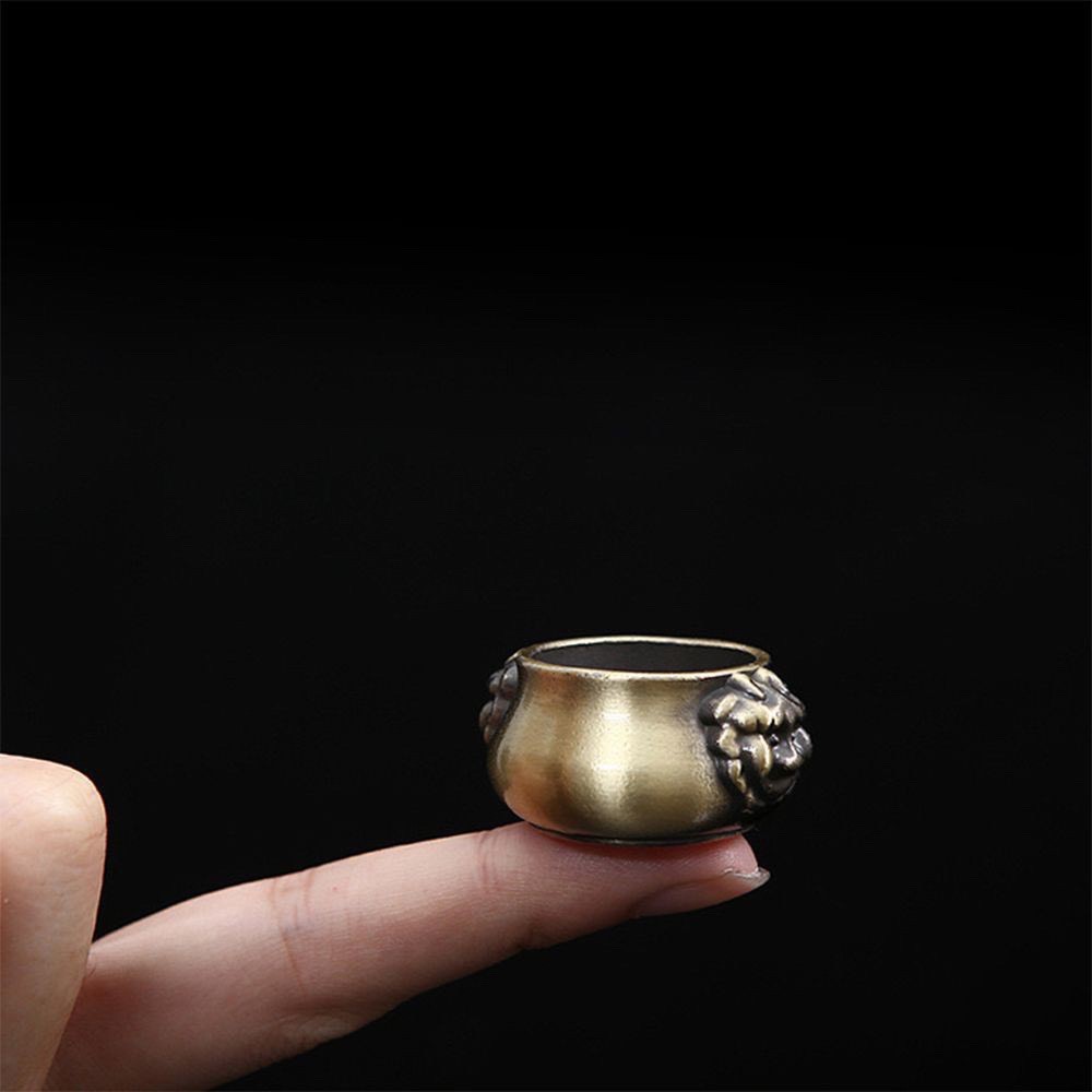 Đế cắm nhang - Lư cắm hương mini, đế đặt trầm nụ phụ kiện thác khói