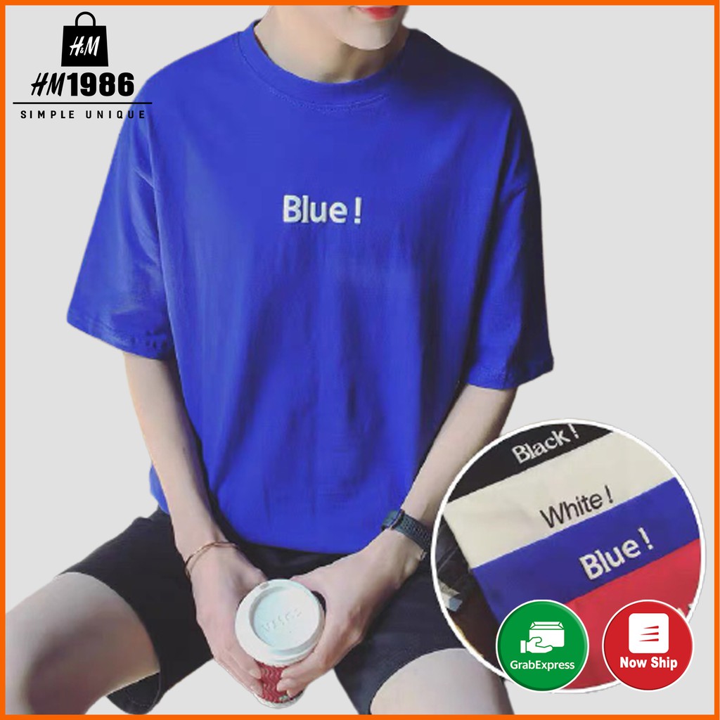 Áo thun nam nữ unisex tay lỡ form rộng 3124 , Áo thun form rộng Oversize trơn cao cấp HM1986