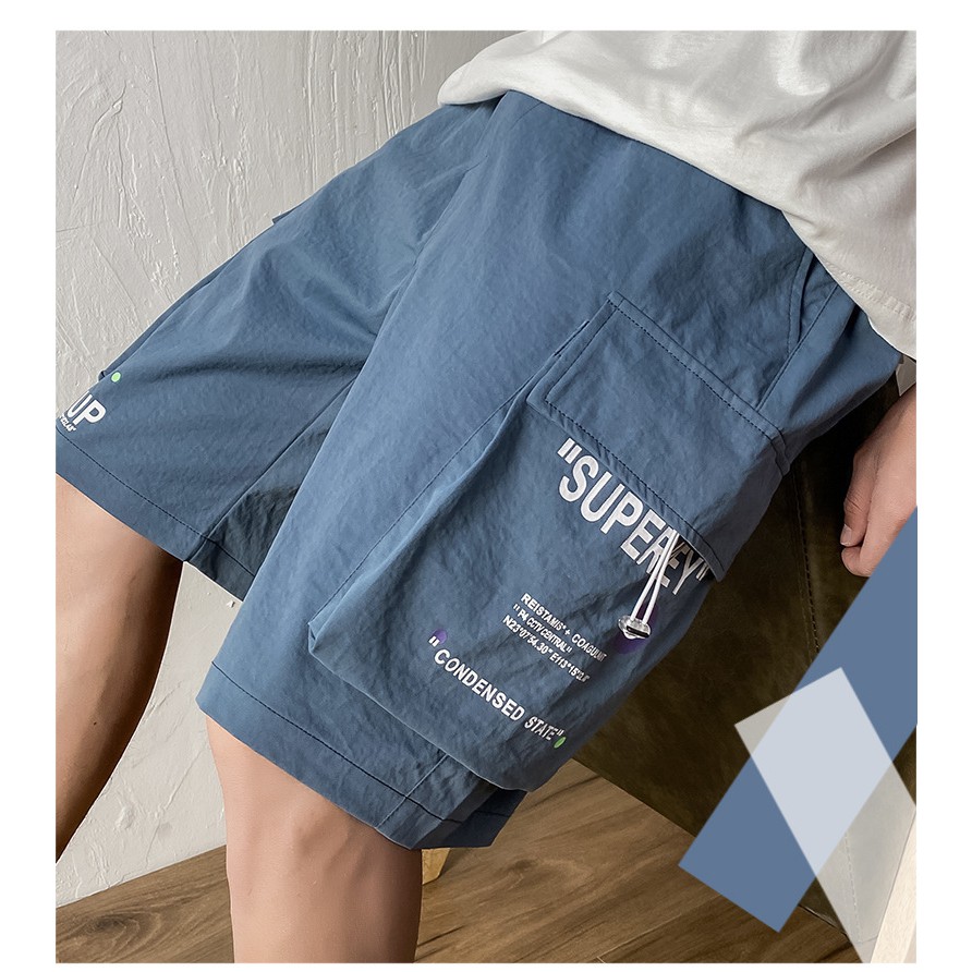 Quần short nam túi hộp chất kaki cao cấp mềm mịn mát mẻ | BigBuy360 - bigbuy360.vn