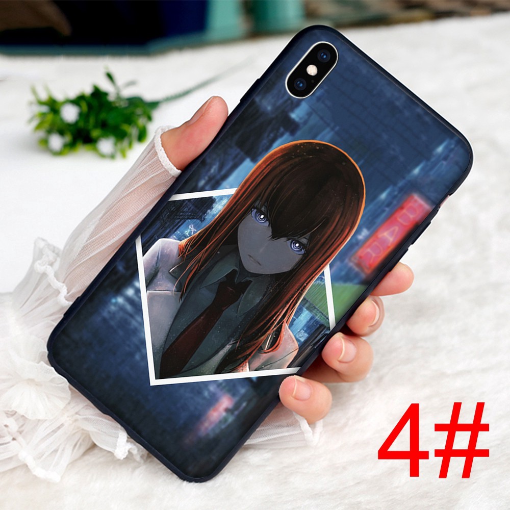 Soft Phone Case iPhone 8 7 6 6S 5 5S SE Plus X XS Max Steins Gate