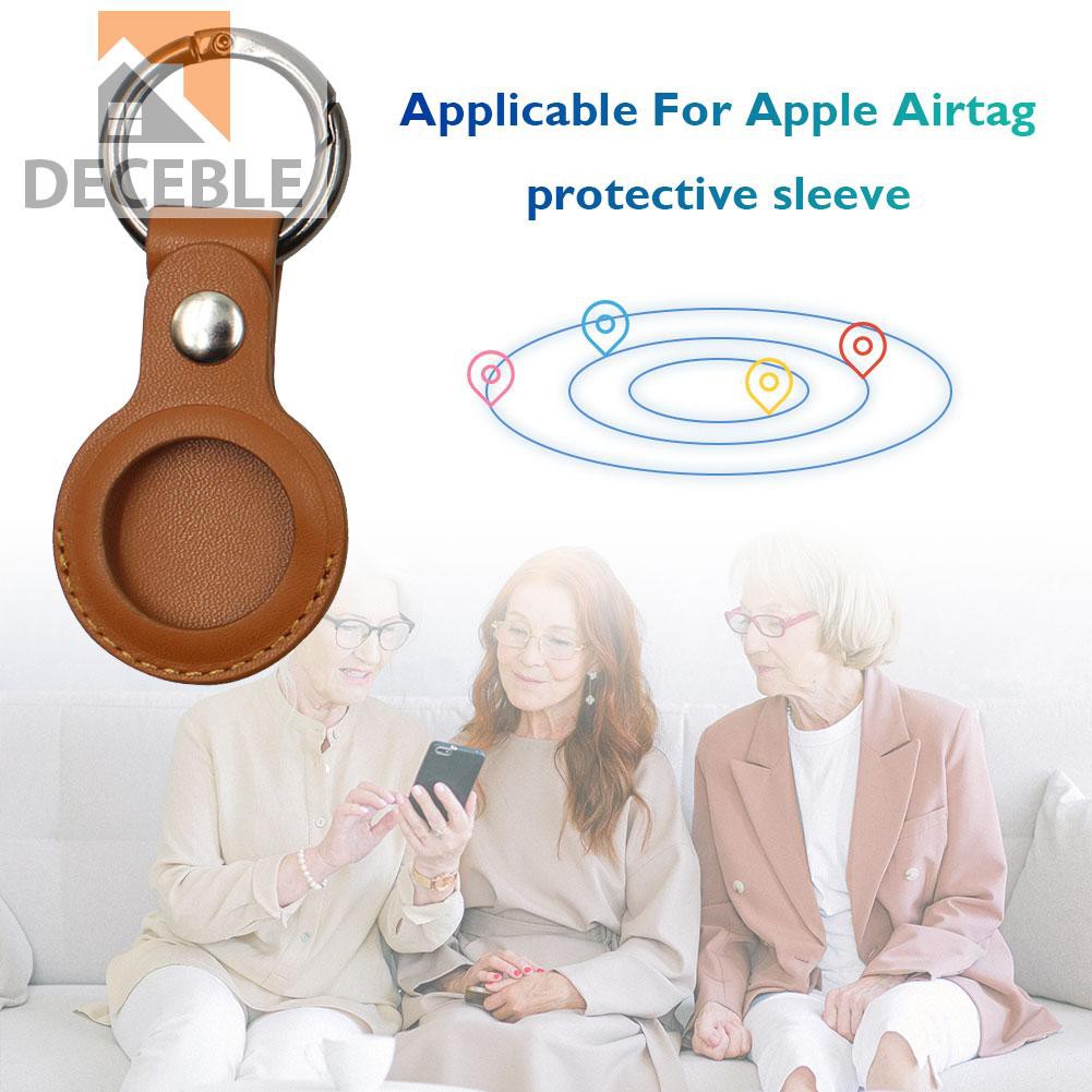Vỏ Bảo Vệ Hộp Sạc Tai Nghe Airpods Bằng Da Pu Kèm Móc Khóa Tiện Dụng | BigBuy360 - bigbuy360.vn