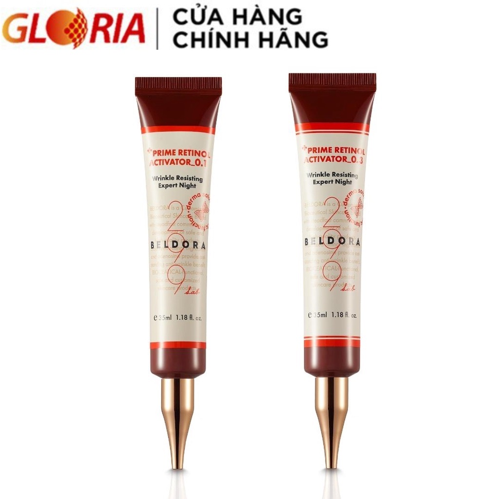Kem Dưỡng Retinol Beldora 299 Prime Chống Lão Hóa Và Ngăn Ngừa Nếp Nhăn 35ml
