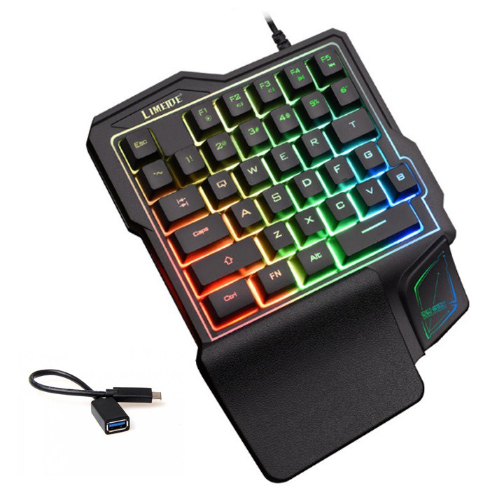 [TẶNG CÁP OTG] Bàn Phím Giả Cơ Một Tay Gaming Keypad GK103